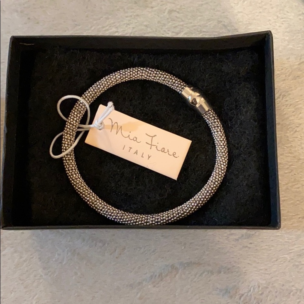 NWT Mia Fiore sterling silver bracelet from Italy
